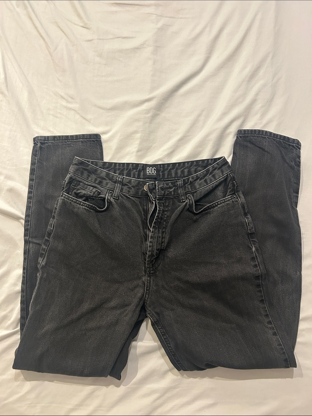 BDG Mom Black High Rise Jeans